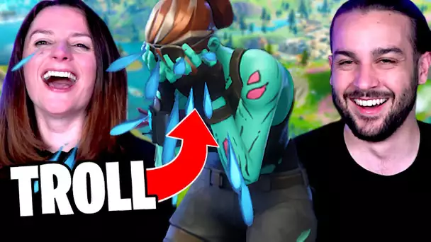 ON S'EST FAIT TROLL PAR UN JOUEUR SUR FORTNITE !