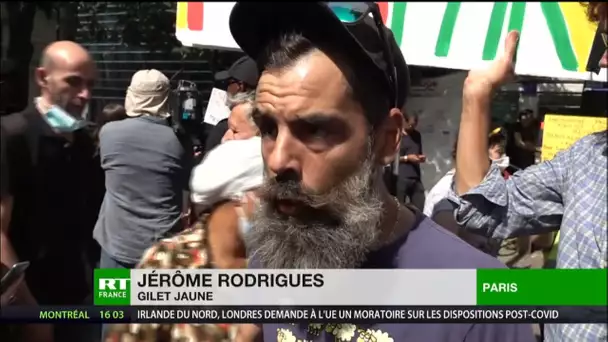 Jérôme Rodrigues sur le pass sanitaire : «Ce n'est qu'une astreinte de plus. On continue le combat»