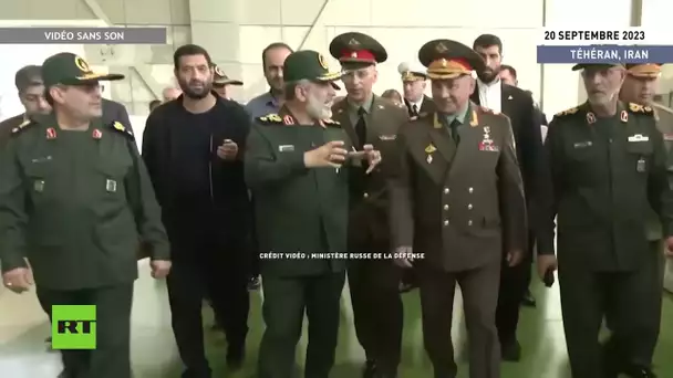 Sergueï Choïgou a inspecté des systèmes de missiles et des drones iraniens à Téhéran