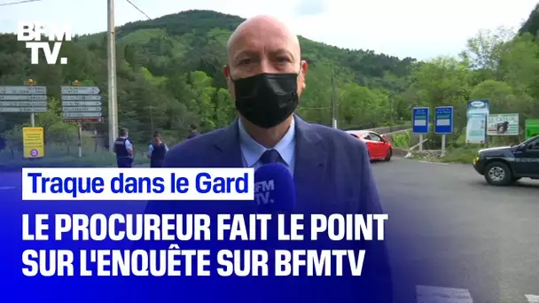 Traque dans le Gard: le procureur de la République fait le point sur l'enquête sur BFMTV