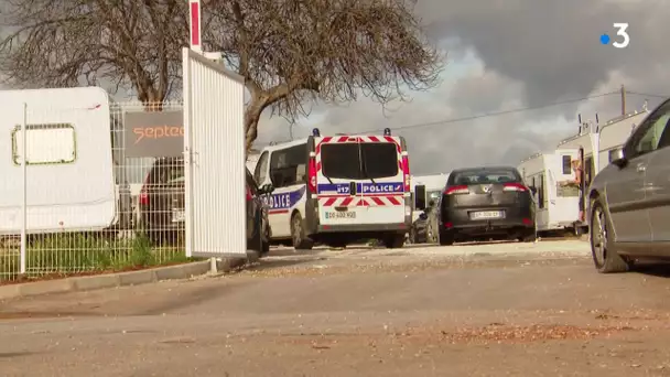 Montpellier : des caravanes occupent illégalement le parking d'une entreprise