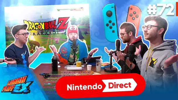 Découverte de DBZ Kakarot en live / Que nous réserve Nintendo cette année ? | Lunch Play EX #72