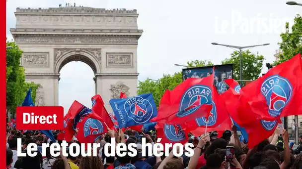 Direct-PSG champion d'Europe : suivez la parade sur les Champs-Élysées