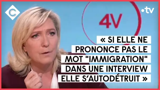 Le hors sujet de Marine Le Pen aux 4 Vérités - L’ABC - C à vous - 01/06/2022