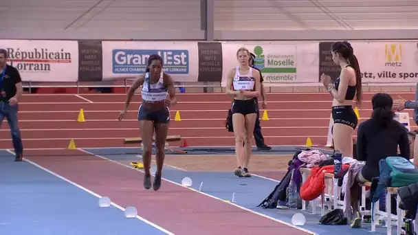 Meeting Elite de Metz 2019 : Eloyse Lesueur-Aymonin avec 6,60 m à la longueur