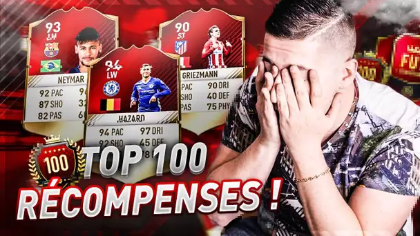 RÉCOMPENSES FUT CHAMPIONS TOP 100 HEBDO & MENSUEL !