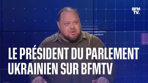 L'interview intégrale de Ruslan Stefanchuk, président du Parlement ukrainien