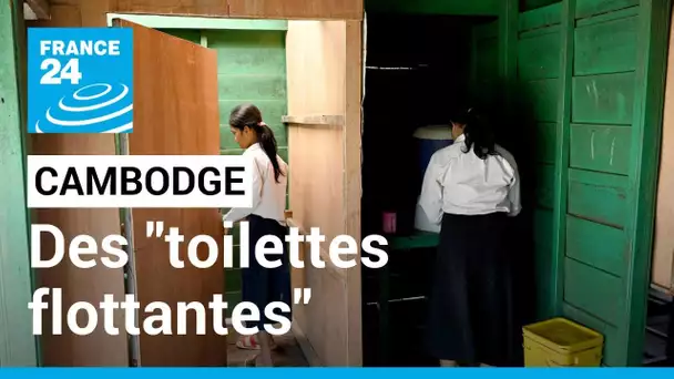 Cambodge : les "toilettes flottantes", un équipement vital pour les populations du lac Tonlé Sap