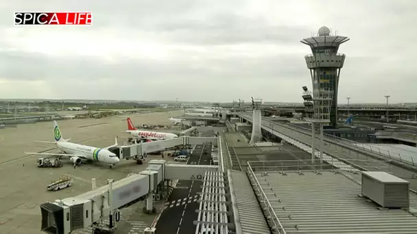 Aéroport sous surveillance : police en action