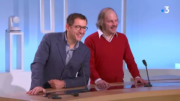 Dany Boon et Philippe Katerine invités du Journal de France 3 Nord Pas-de-Calais