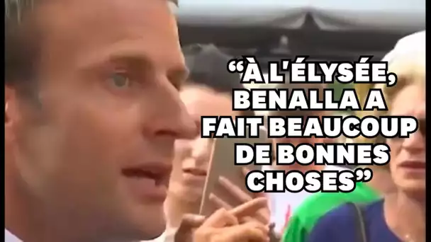 Macron parlant de Benalla contredit par le Sénat