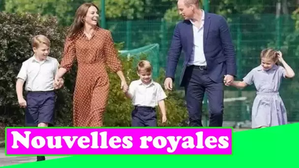 La frénésie des fans alors que Prince George, Louis et Charlotte sont photographiés le premier jour