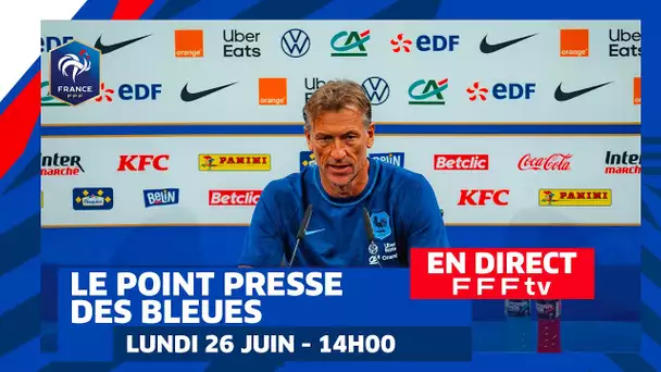 La conférence de presse des Bleues en direct (14h)