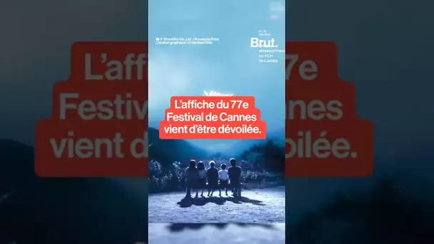 L'affiche du 77e Festival de Cannes vient d'être dévoilée