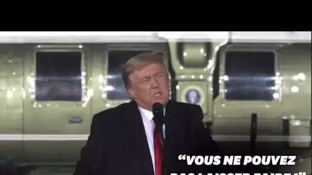 Trump appelle la Géorgie à se mobiliser pour "sauver l'Amérique"