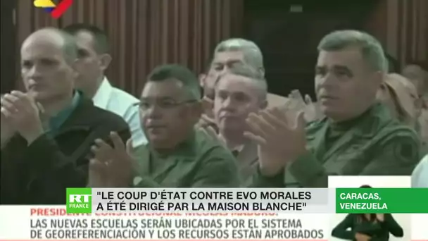 Rafael Correa et Nicolas Maduro réagissent à la démission d'Evo Morales