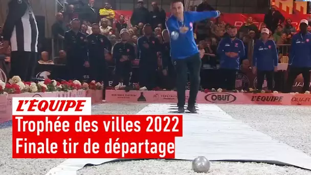 Pétanque : Le replay de la finale du tir de départage Toulouse-Bron (Trophée des villes 2022)