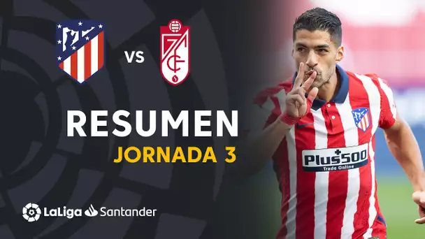 Resumen de Atlético de Madrid vs Granada CF (6-1)