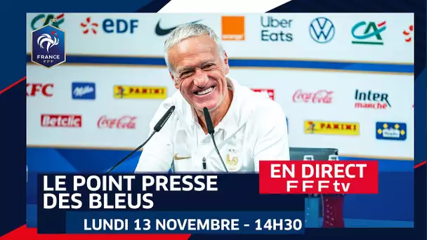 Conférence de presse des Bleus en direct (14h30) I Équipe de France 2023