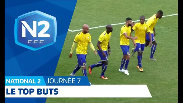 National 2, le Top Buts de la 7e journée