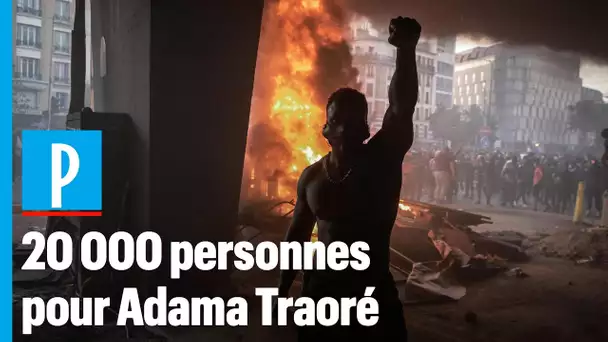 Rassemblement pour Adama Traoré : 20 000 manifestants rassemblés, des incidents lors de la disper