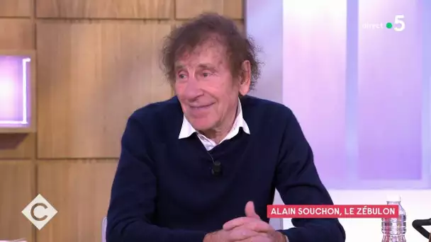 La foule est toujours aussi sentimentale - Alain Souchon - C à Vous - 28/11/2022