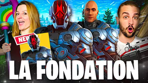 ON DEBLOQUE LE SKIN LEGENDAIRE SECRET LA FONDATION !FORTNITE DUO FR