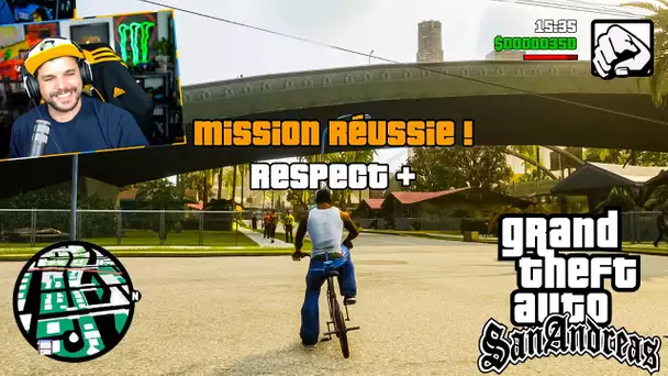 GTA SAN ANDREAS REMASTERED - GAMEPLAY DECOUVERTE (Grand Theft Auto Trilogy Definitive Edition)
