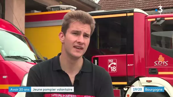 #Avoir20 ans : Emmanuel, pompier volontaire