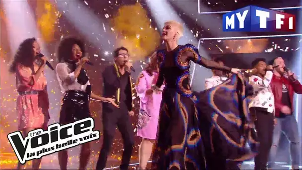 Katy Perry et les talents de The Voice entonnent un «Chained to The Rhythm» endiablé !