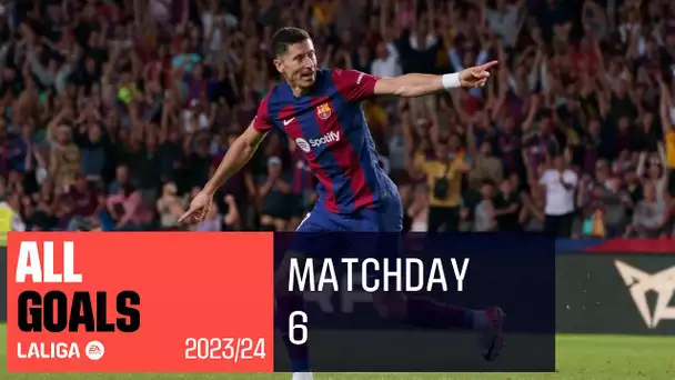 All Goals Matchday 6 LALIGA EA Sports 2023/2024
