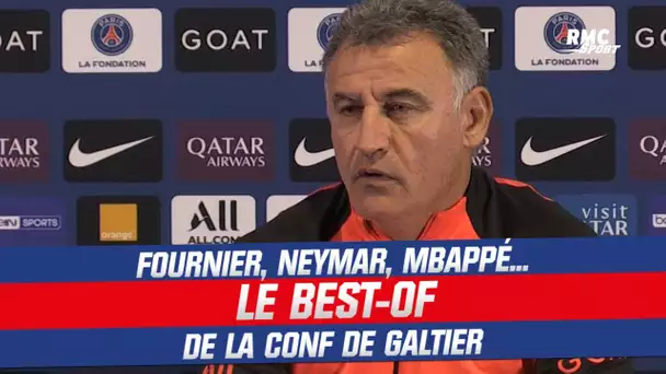 PSG : Mbappé, Fournier, Neymar... Le best-of de la conf' de Galtier