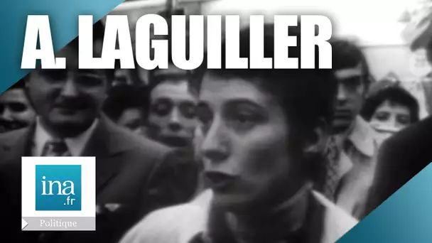 La première télé d'Arlette Laguiller, usagère du métro | Archive INA