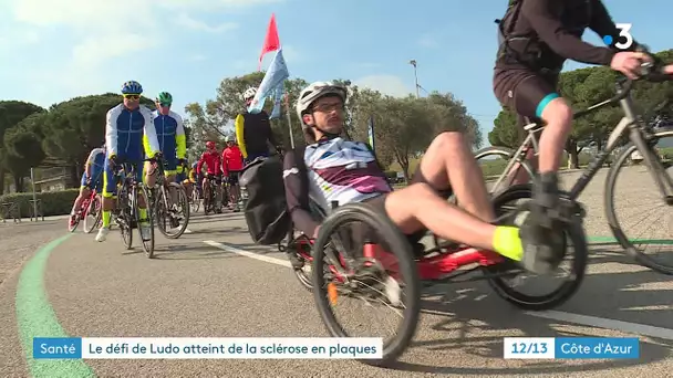 De Cannes à La Ciotat, un défi à vélo pour mieux faire connaitre la sclérose en plaque