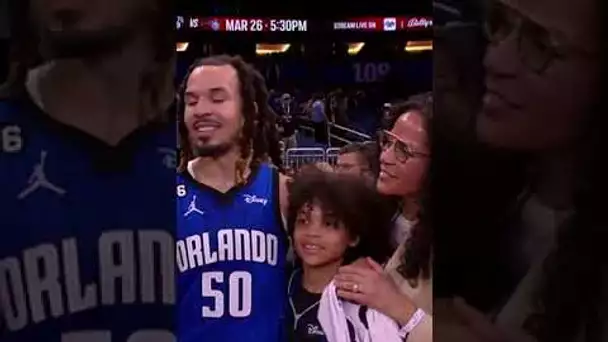 Cole Anthony shares a GREAT moment with his FAMILY! ❤| #Shorts