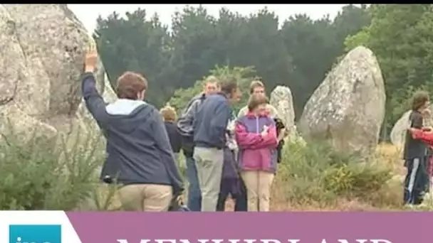 Le parc Menhirland à Carnac - Archive INA