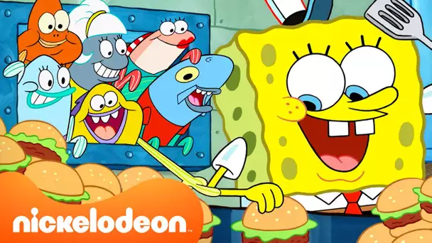 Bob l’Éponge élu “Employé du Mois” pendant 90 minutes 🍔 | Nickelodeon France
