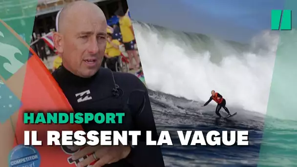 Ce surfeur non voyant surfe les plus grosses vagues du monde