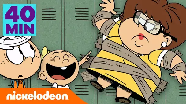 Bienvenue chez les Loud | 45 minutes de délire à l'école ! | Nickelodeon France