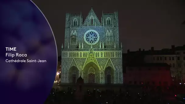 Fête des Lumières 2022 : Time, cathédrale Saint-Jean
