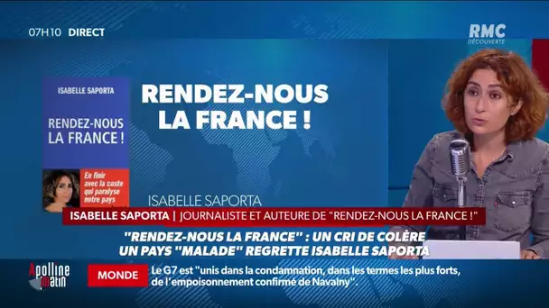 "Personne n'ose plus prendre de risques en France" dénonce Isabelle Saporta sur RMC