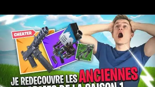 JE REDECOUVRE LES ANCIENNES ARMES CHEATER DE LA SAISON 1