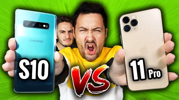 iPhone 11 Pro VS Galaxy S10 : Le Big Fight ! (version Jojol)
