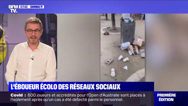 L'éboueur écolo des réseaux sociaux