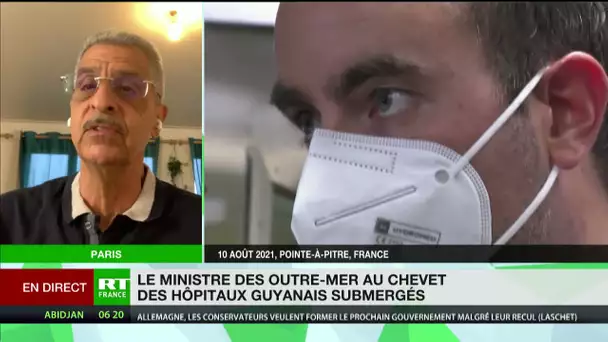 Covid-19 en Guyane : «La situation est difficile, la pandémie s’accélère», selon Antoine Karam
