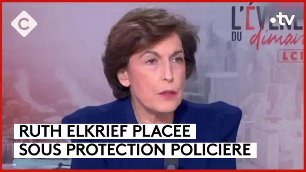 Ruth Elkrief attaquée par Jean-Luc Mélenchon sur X - La Story - C à Vous - 04/12/2023