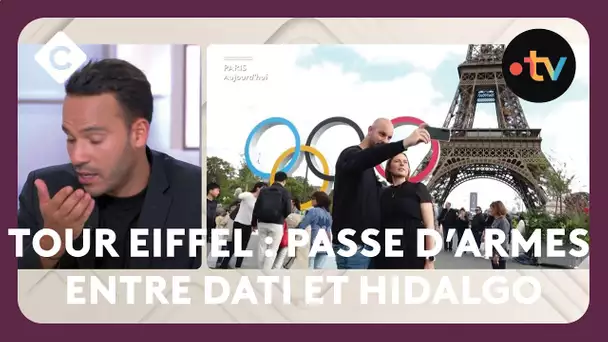 Tour Eiffel : nouvelle passe d’armes entre Dati et Hidalgo - La Story - C à Vous - 08/10/2024