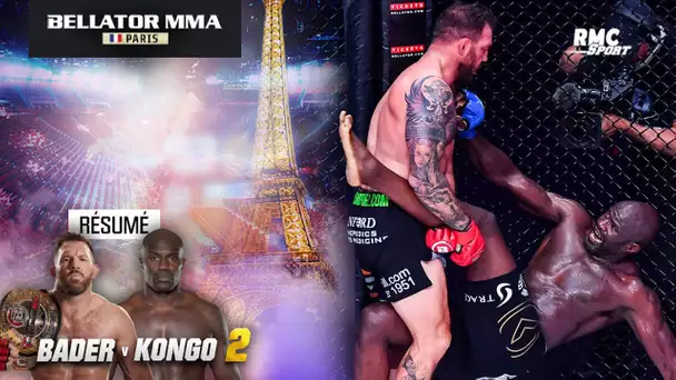 MMA à Paris : Déception pour Kongo battu sur décision, Bader conserve sa ceinture mondiale