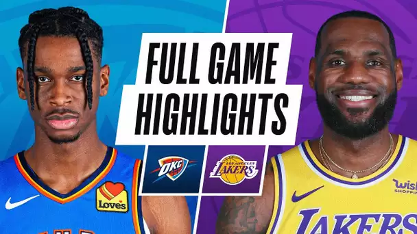 THUNDER at LAKERS | FULL GAME HIGHLIGHTS | February 8, 2021