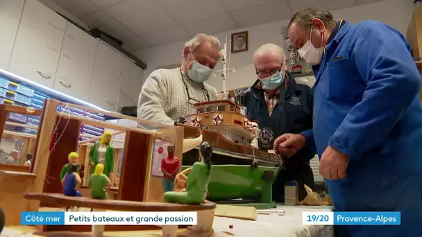 La Seyne-sur-Mer : des passionnés de maquettes de bateaux
